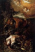 Domenico Tintoretto Tancred Baptizing Clorinda USA oil painting artist